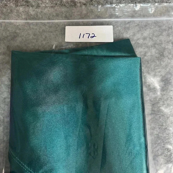 Rue 21 Cocktail Slip Dress Womens L Teal Tulip Hem Feminine Romantic Date Night - Picture 16 of 16